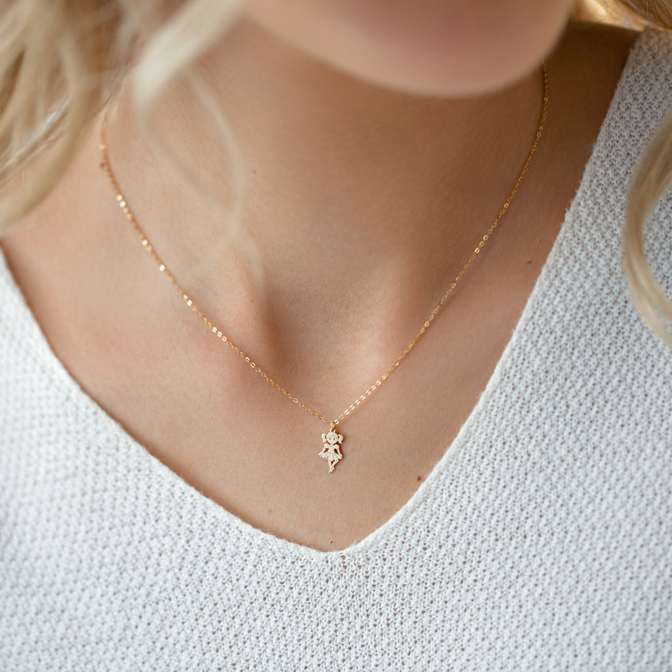 Diamond necklace Girl