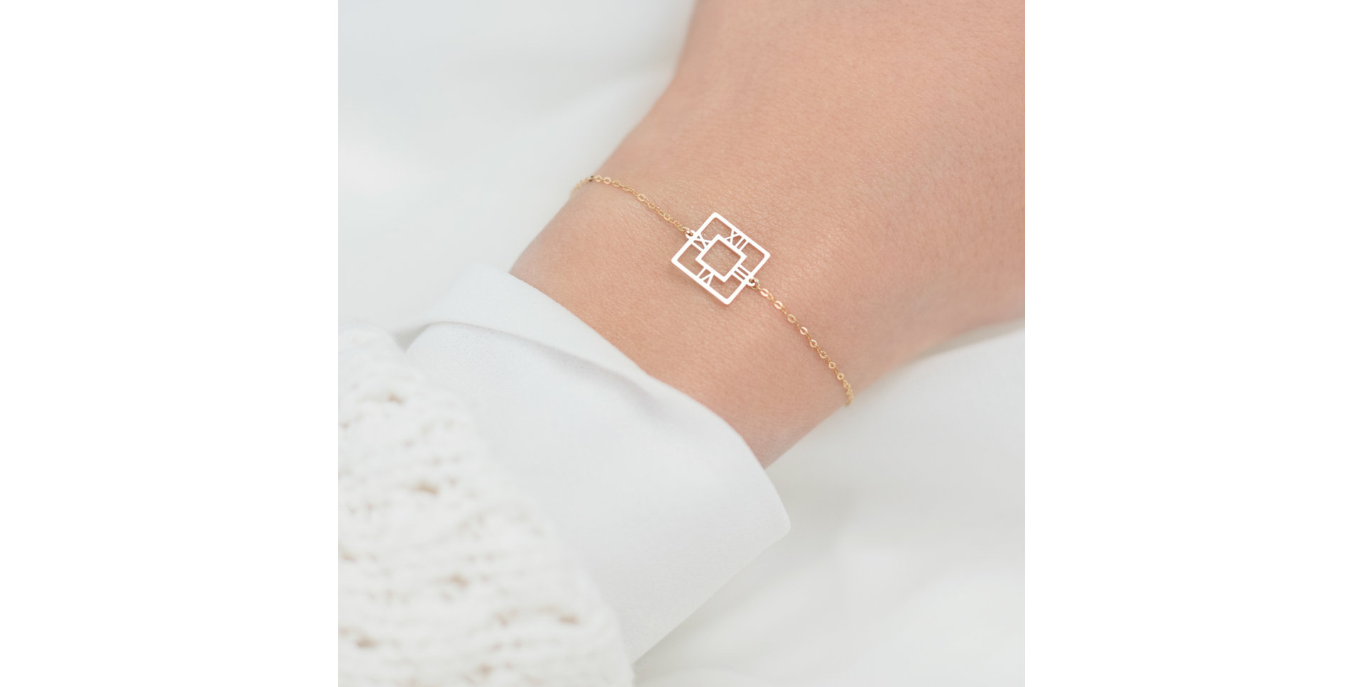 Diamond bracelet Golden Hour