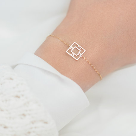 Diamond bracelet Golden Hour