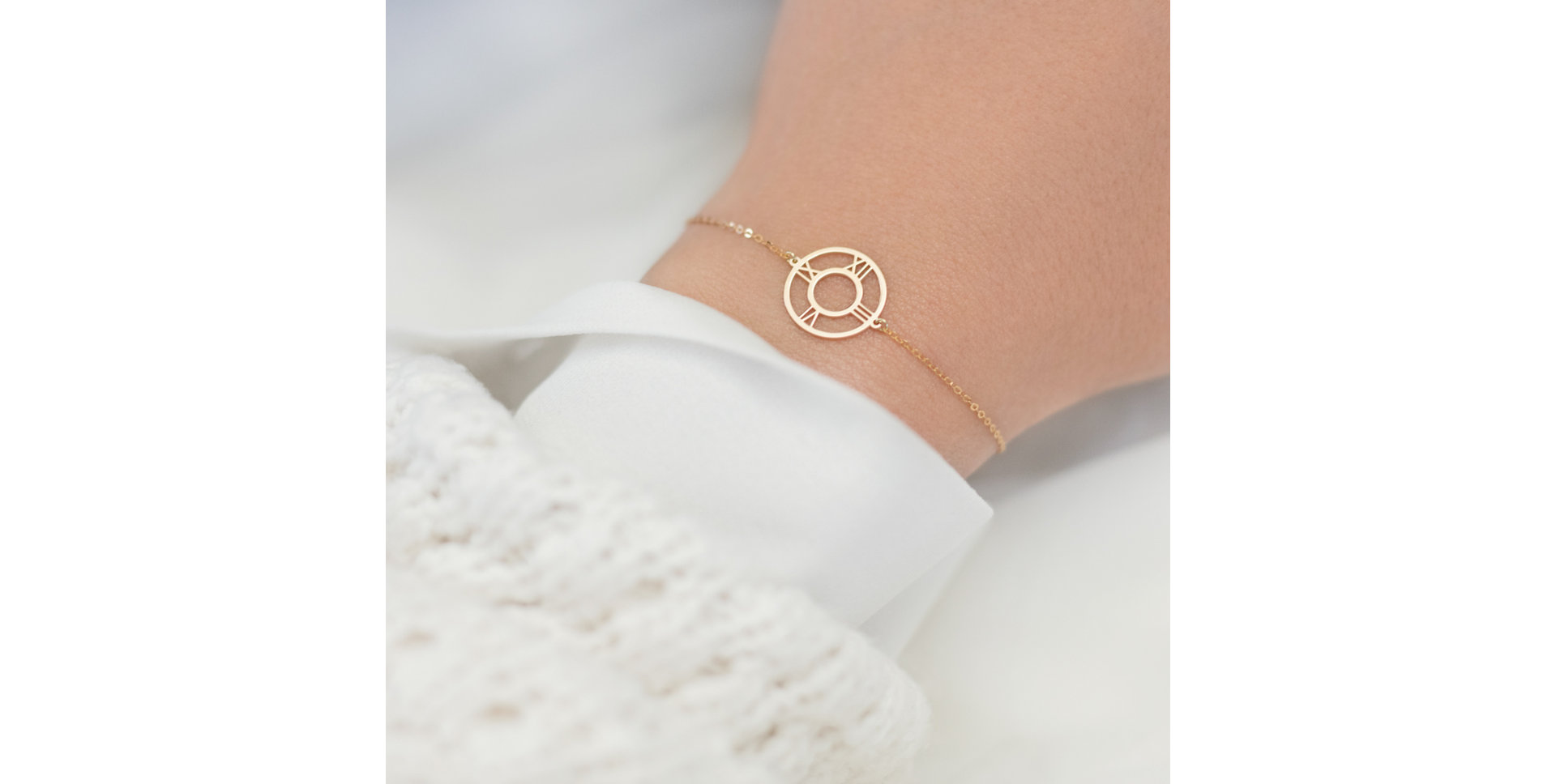 Diamond bracelet Love Hour