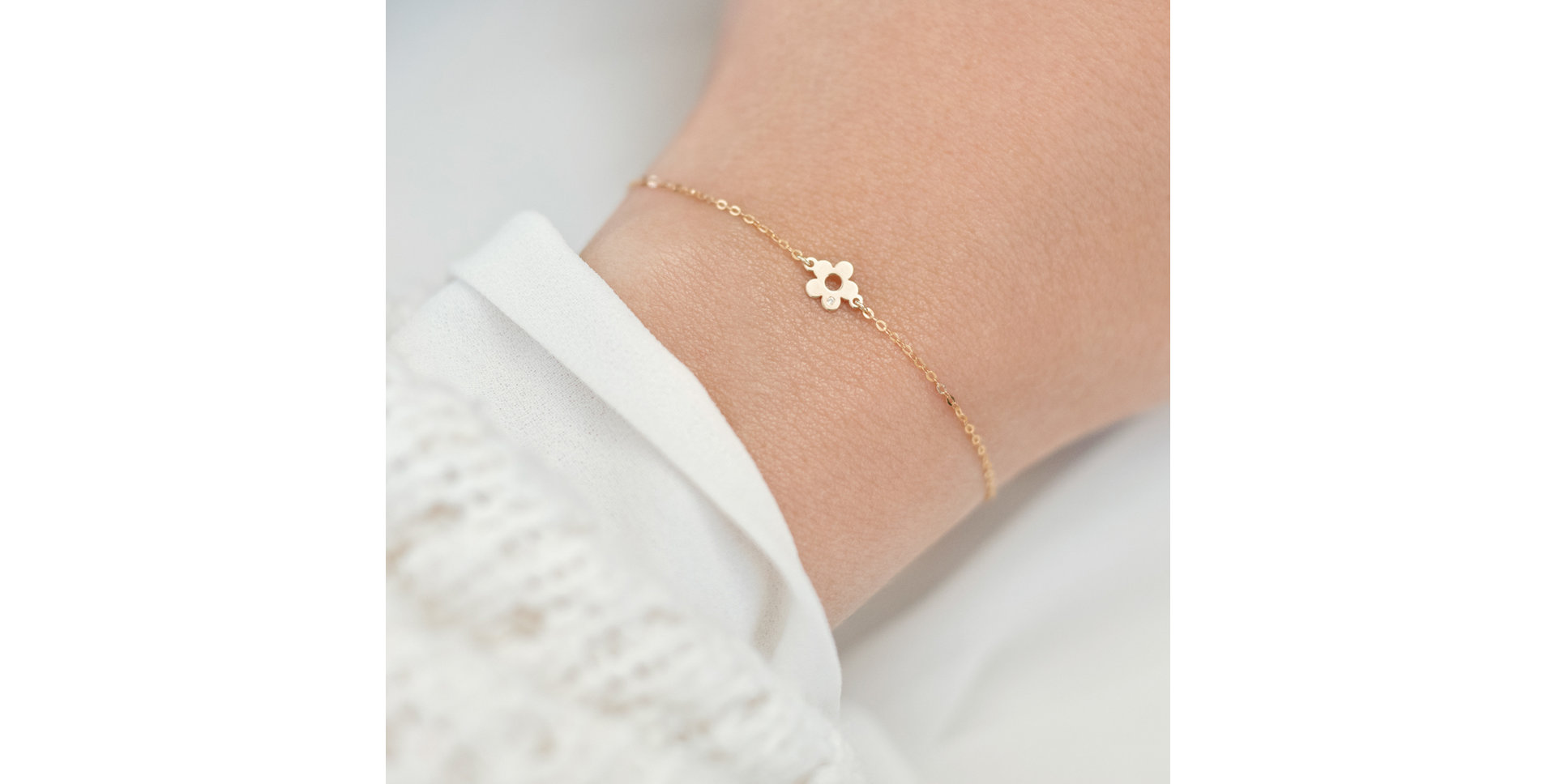 Diamond bracelet Diamond Flower