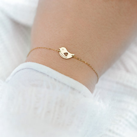 Diamond bracelet Bird