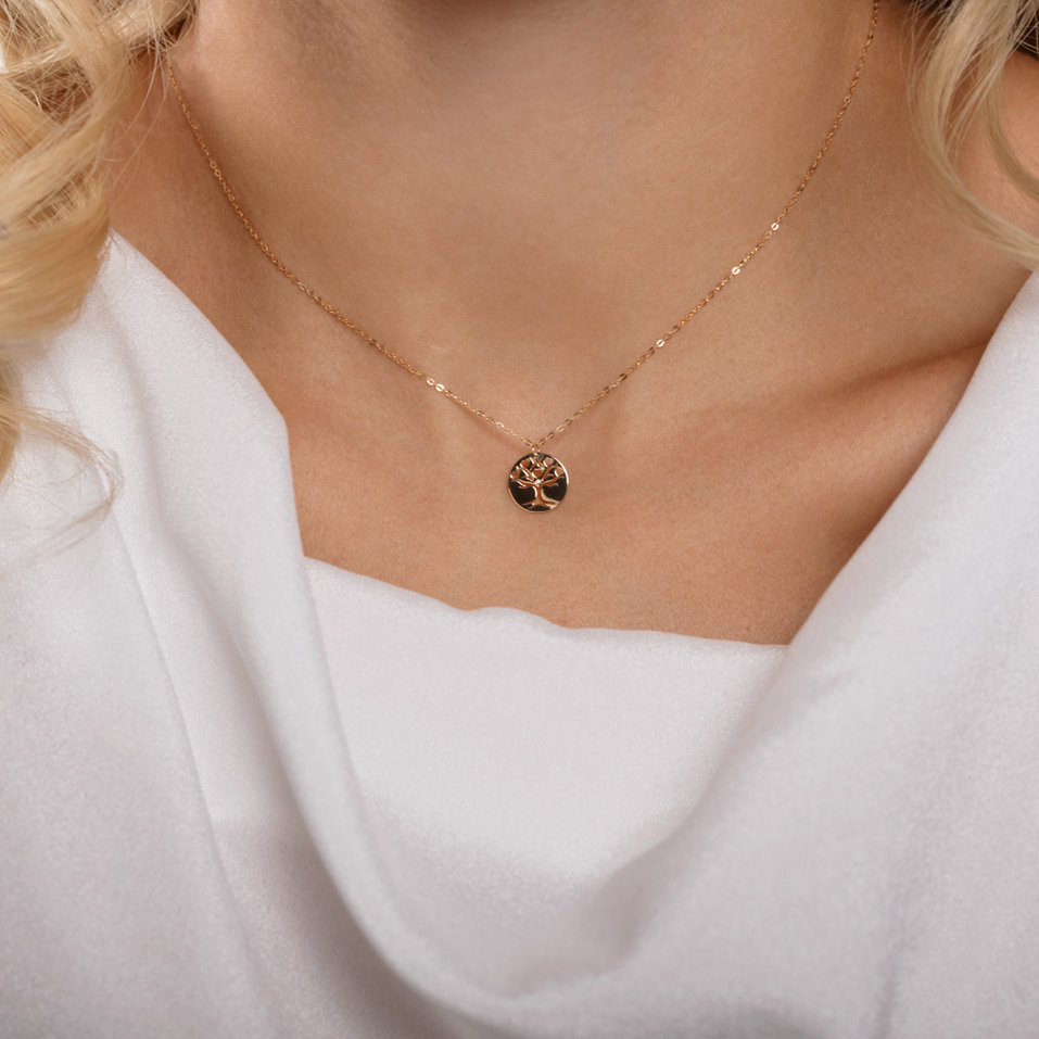 Diamond necklace Tree of Life