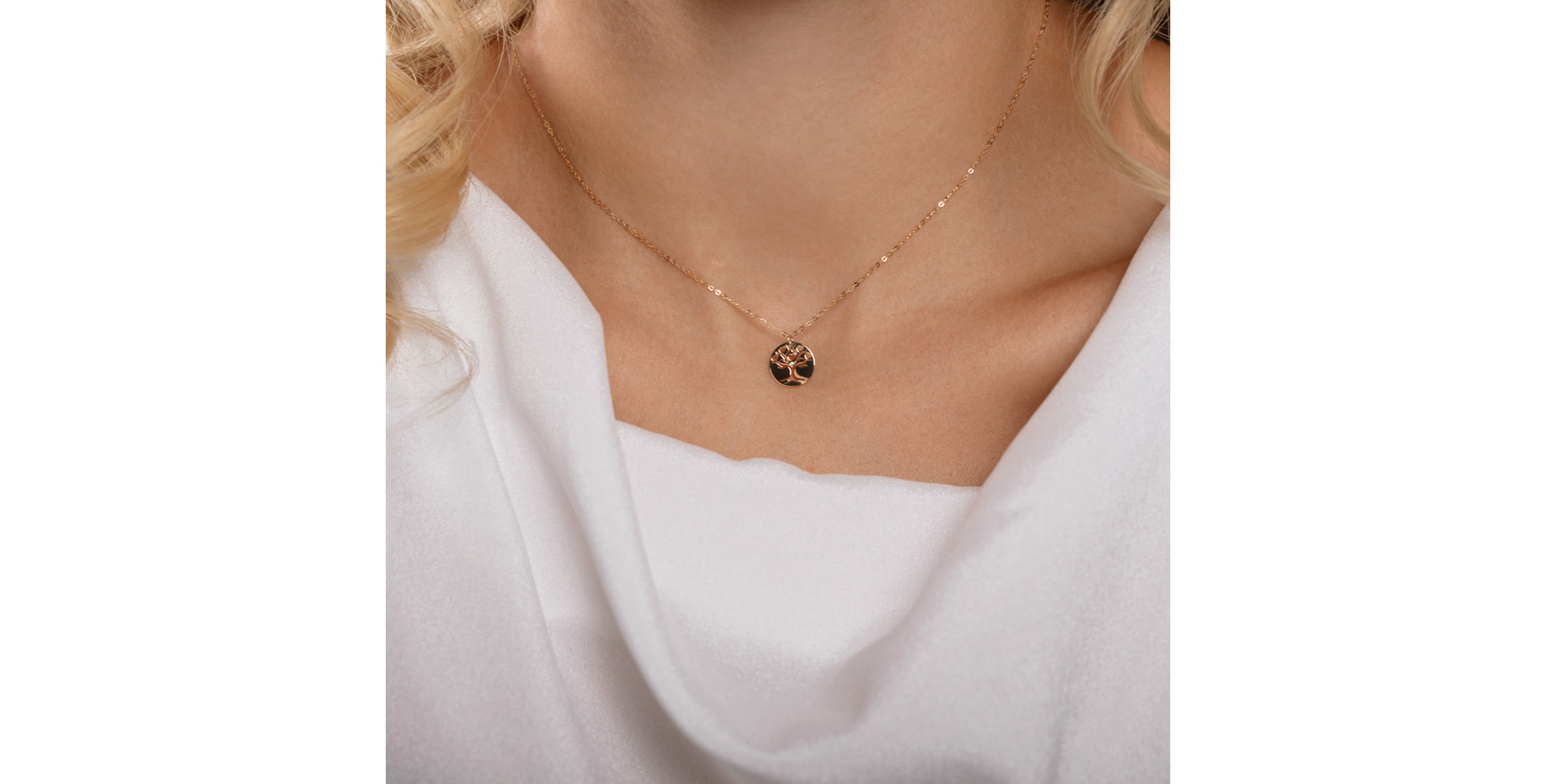 Diamond necklace Tree of Life