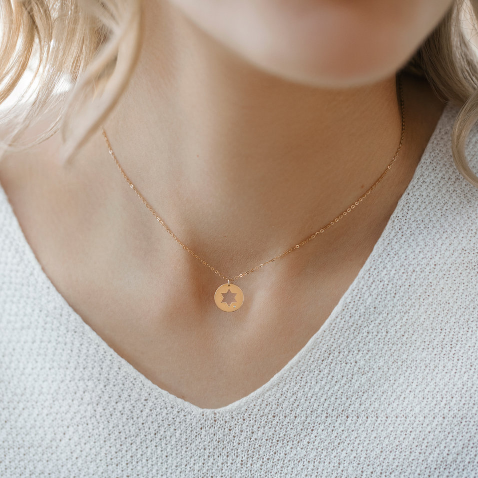 Diamond necklace Jude Star