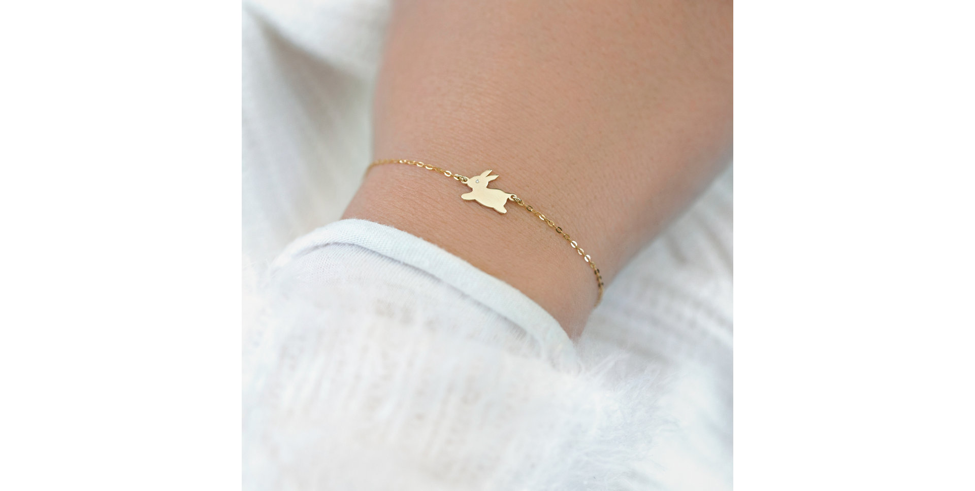 Diamond bracelet Bunny