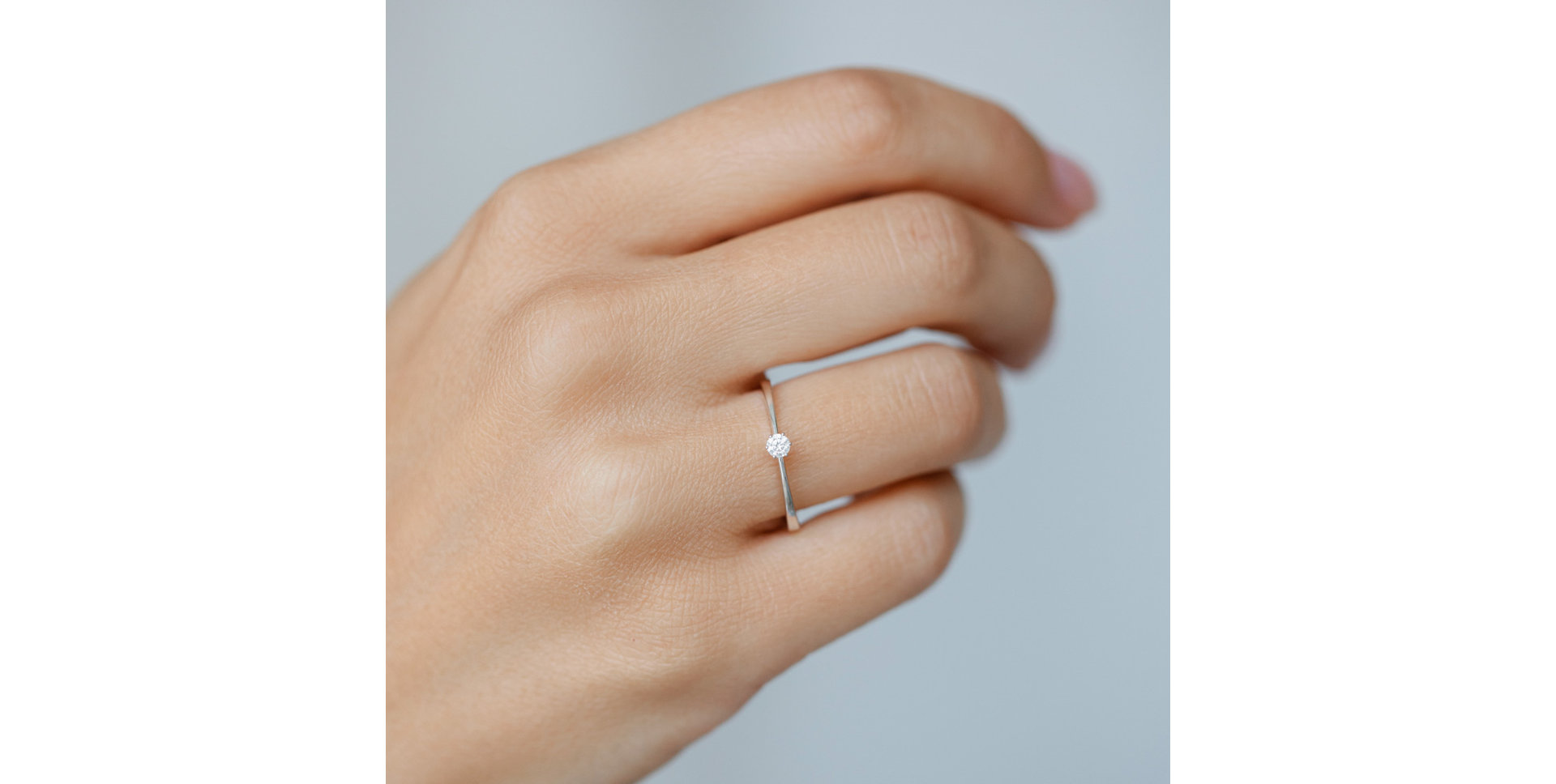 Diamond ring Made with Love