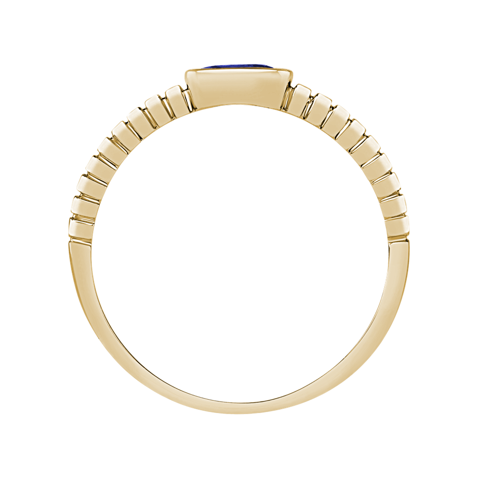 Ring with Topaz London Bonbon