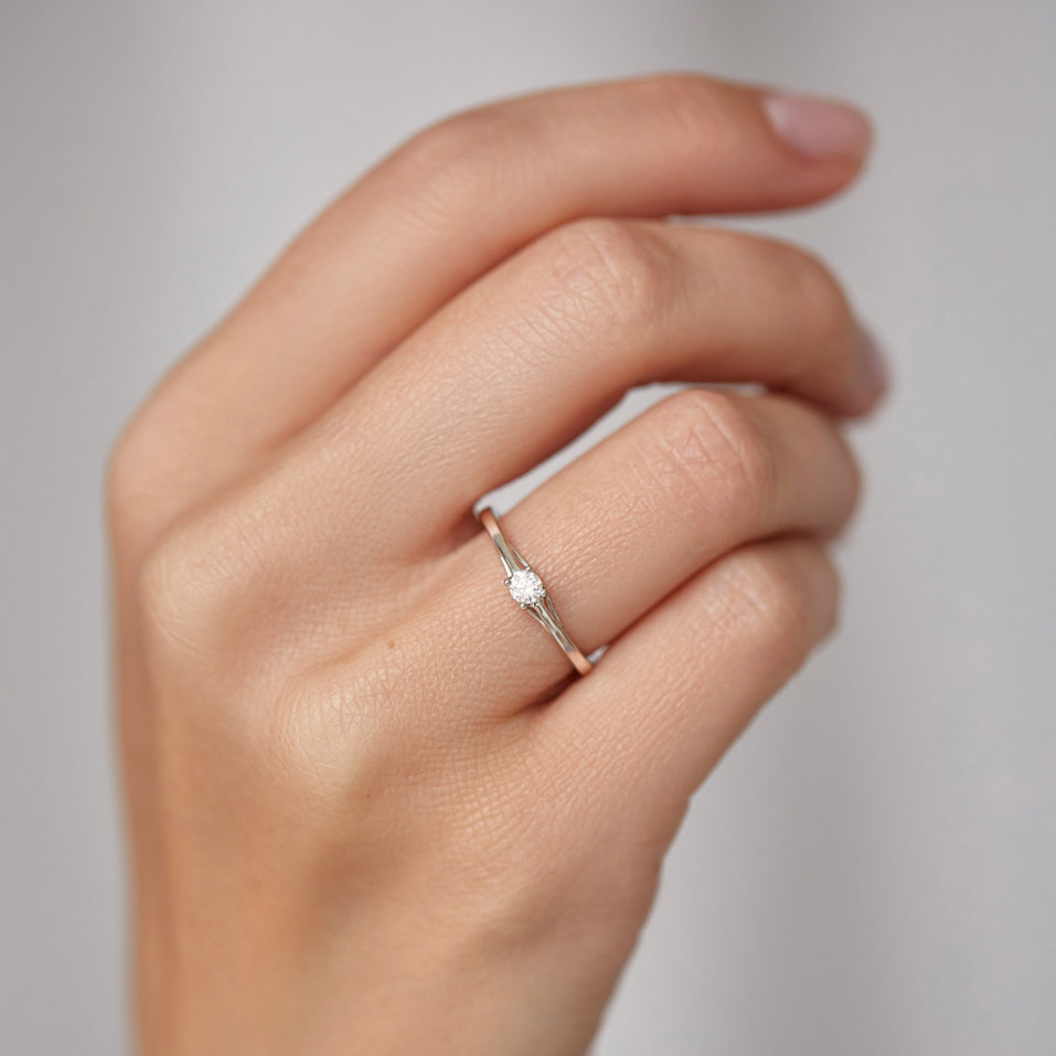 Diamond ring Glossy Promise