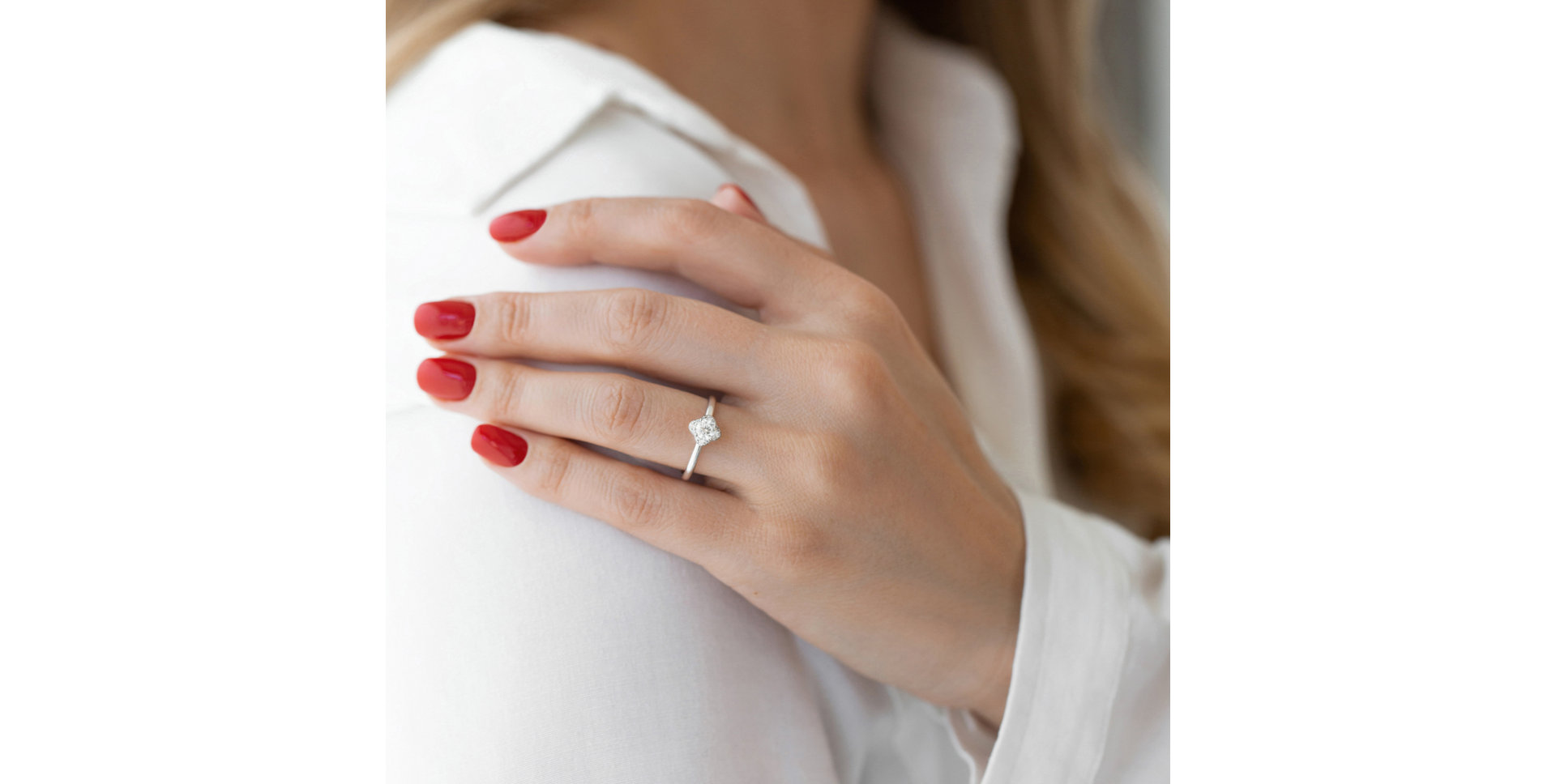 Diamond ring Diamond Blossom