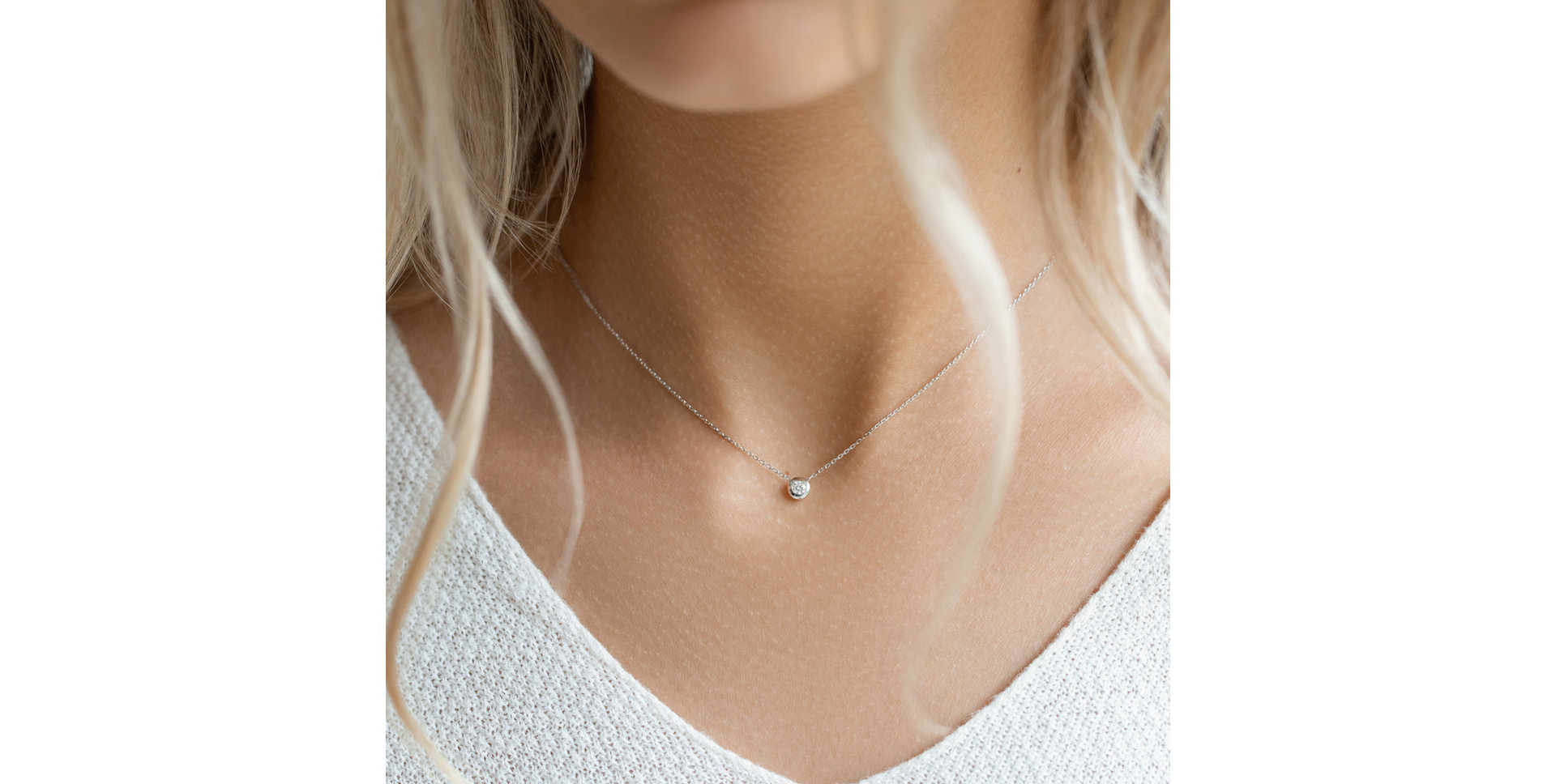 Diamond necklace Secret Drop