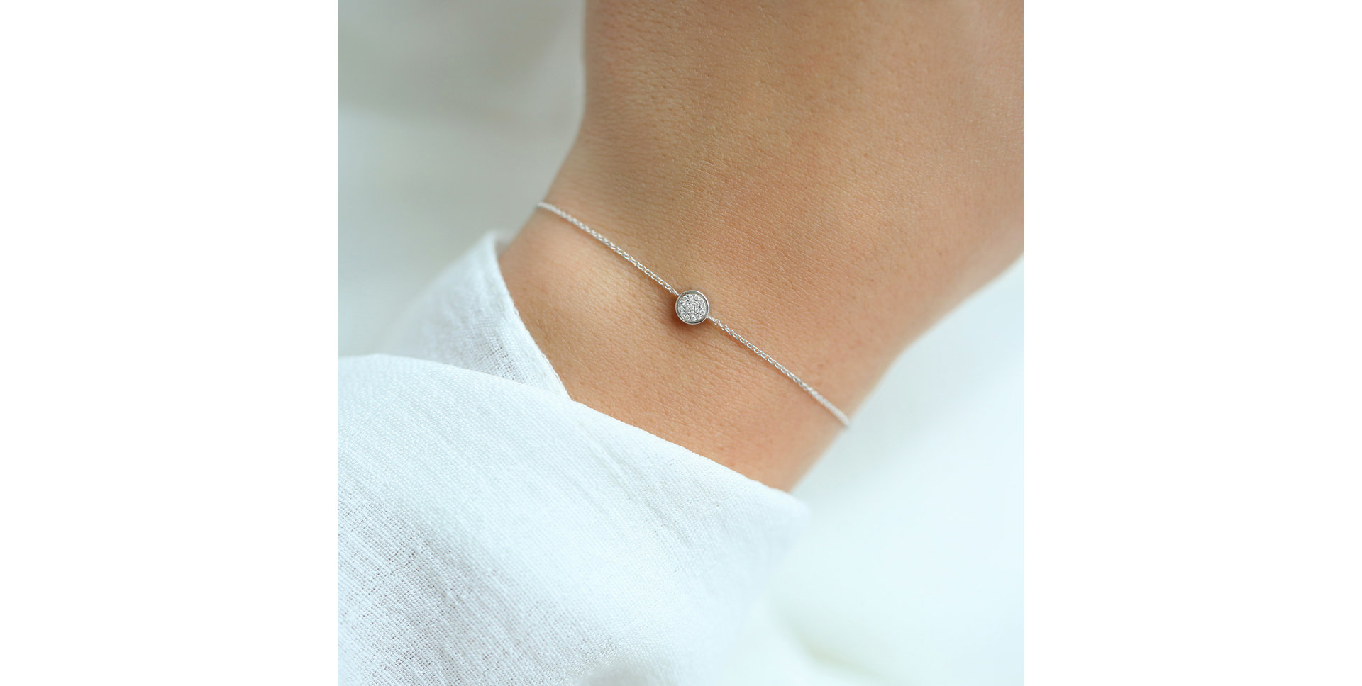 Diamond bracelet Endless Circle