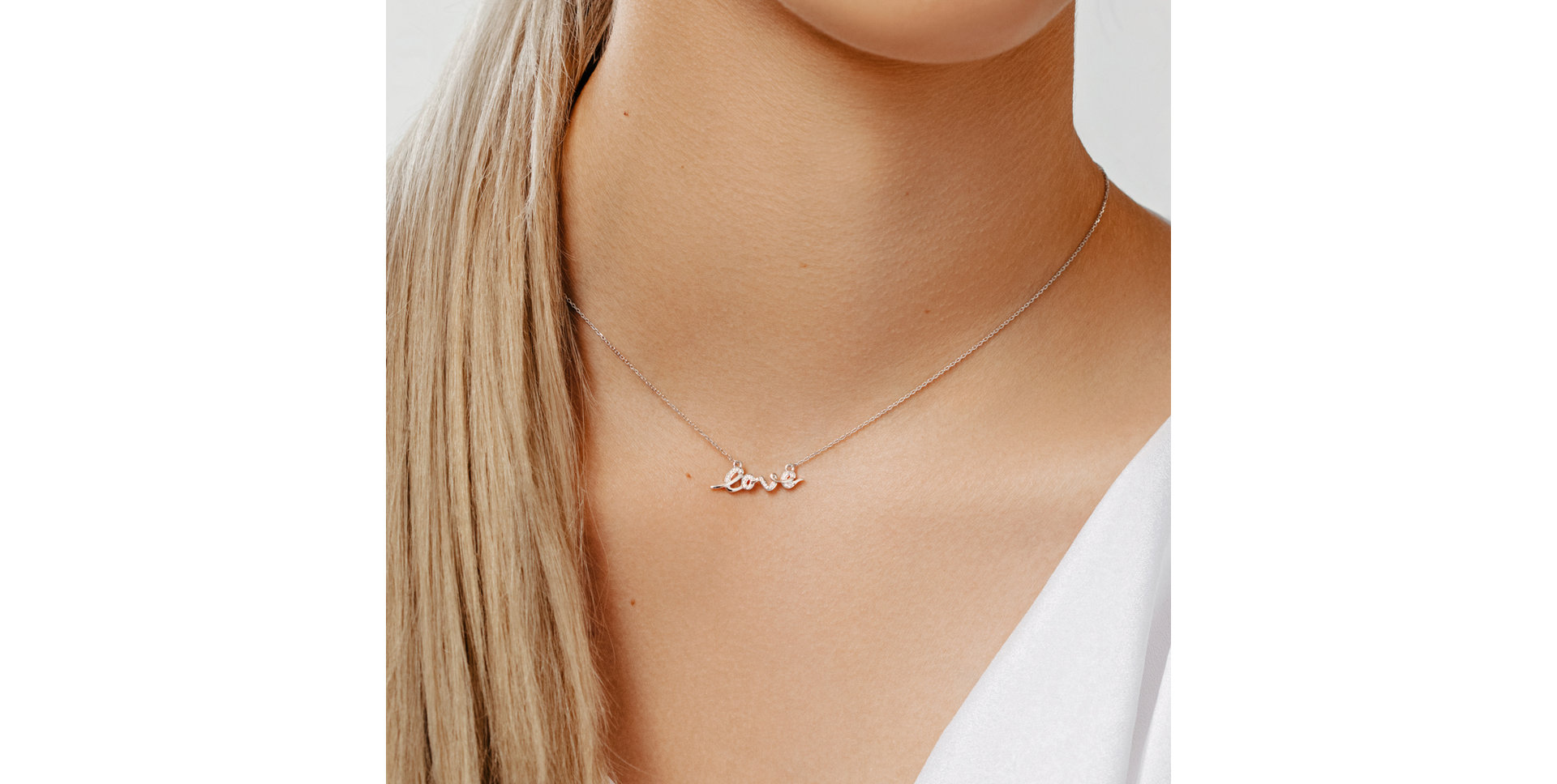 Diamond necklace Tender Love