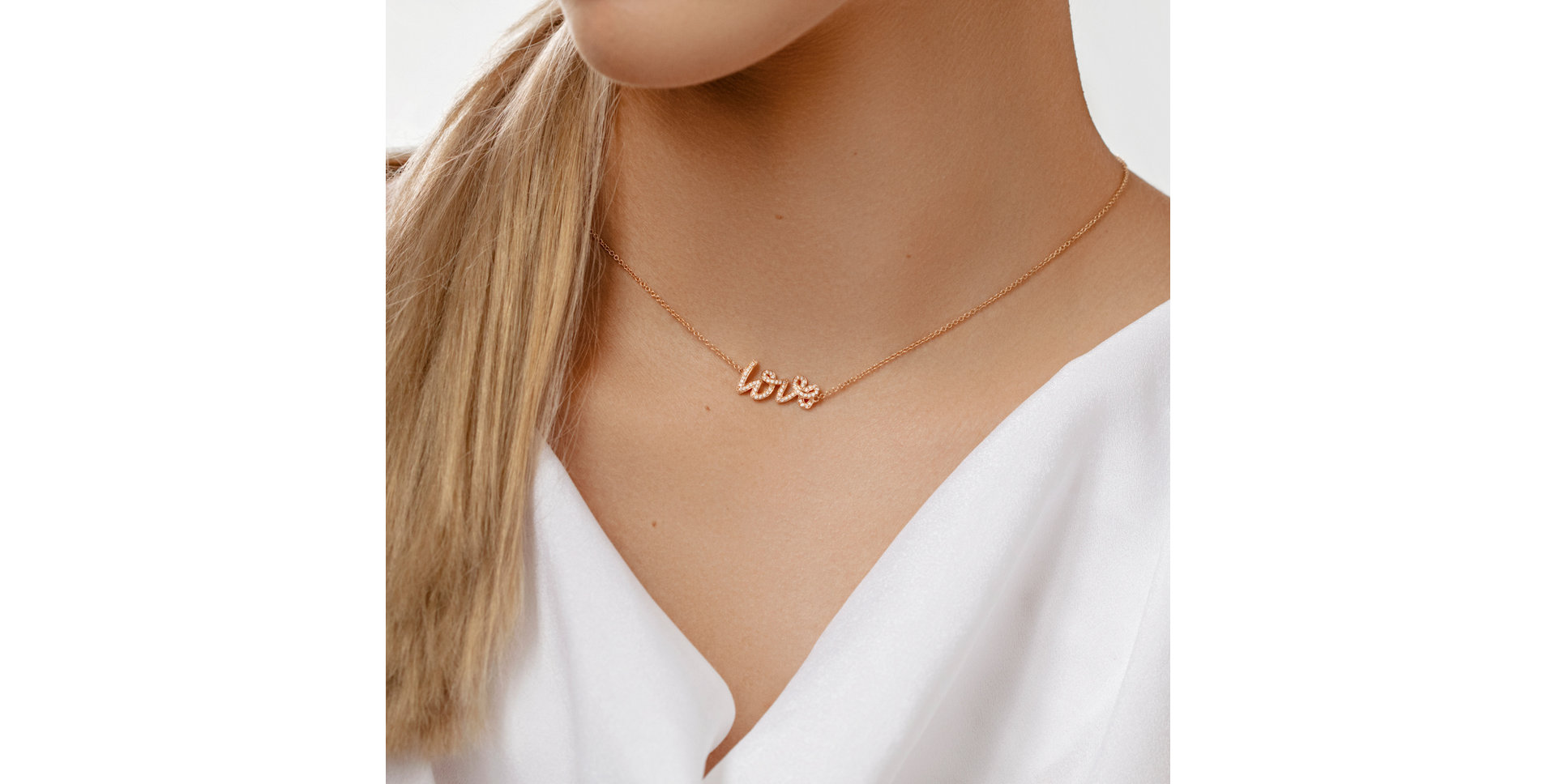 Diamond necklace Diamond Love