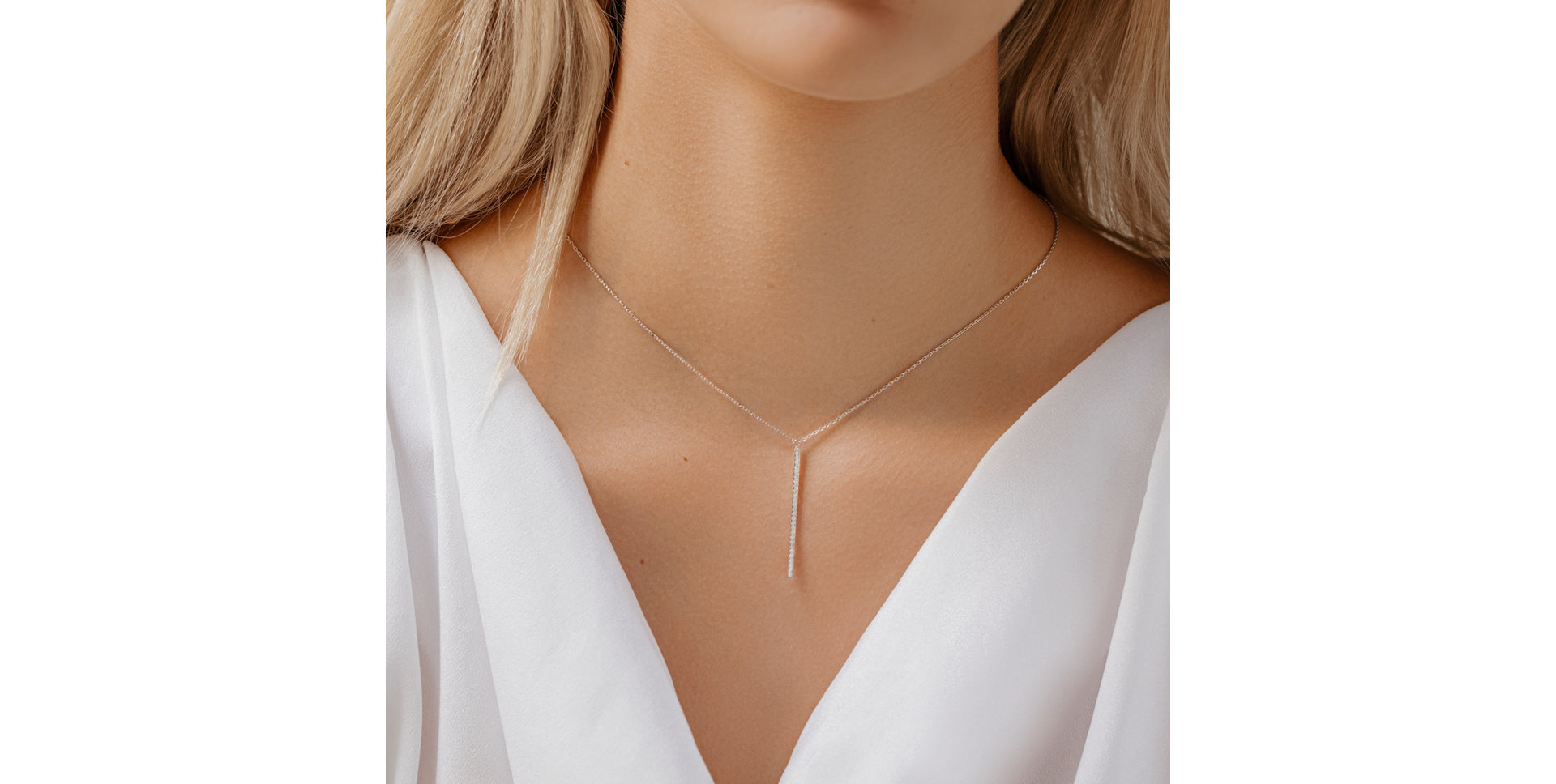 Diamond necklace Precious Dash