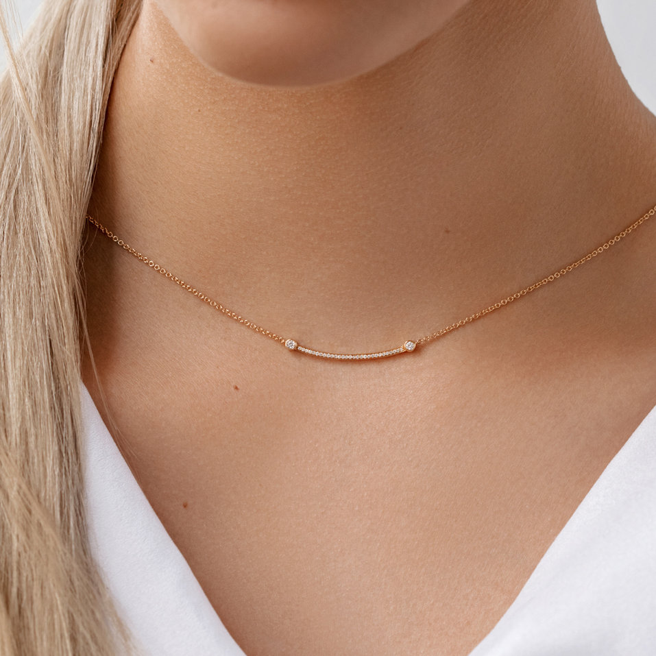 Diamond necklace Diamond Line
