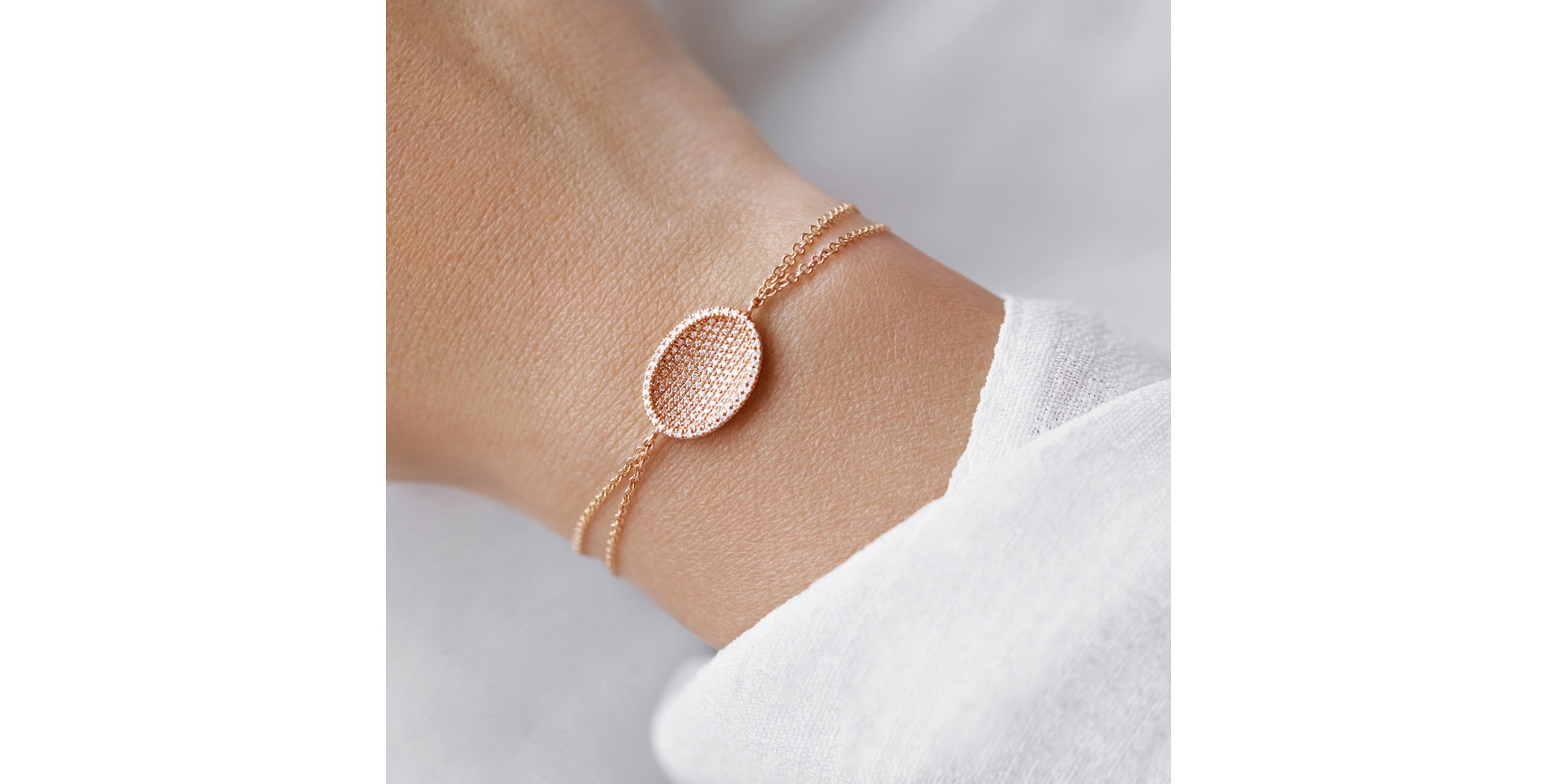 Bracelet with diamonds My Heaven