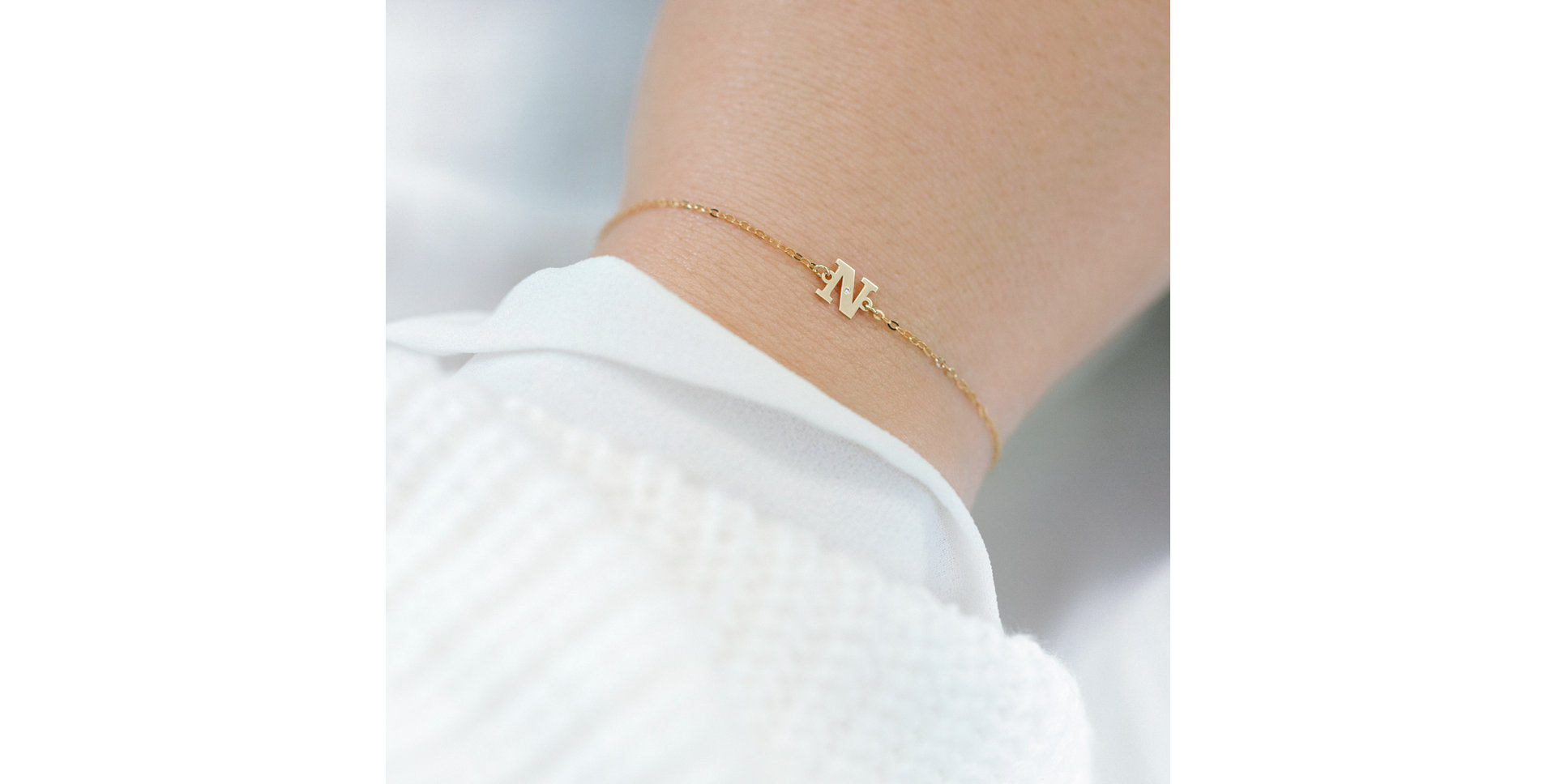 Diamond bracelet Classic Big N