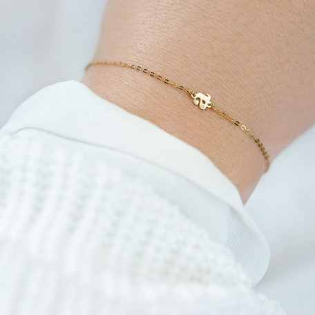 Diamond bracelet Classic Little V