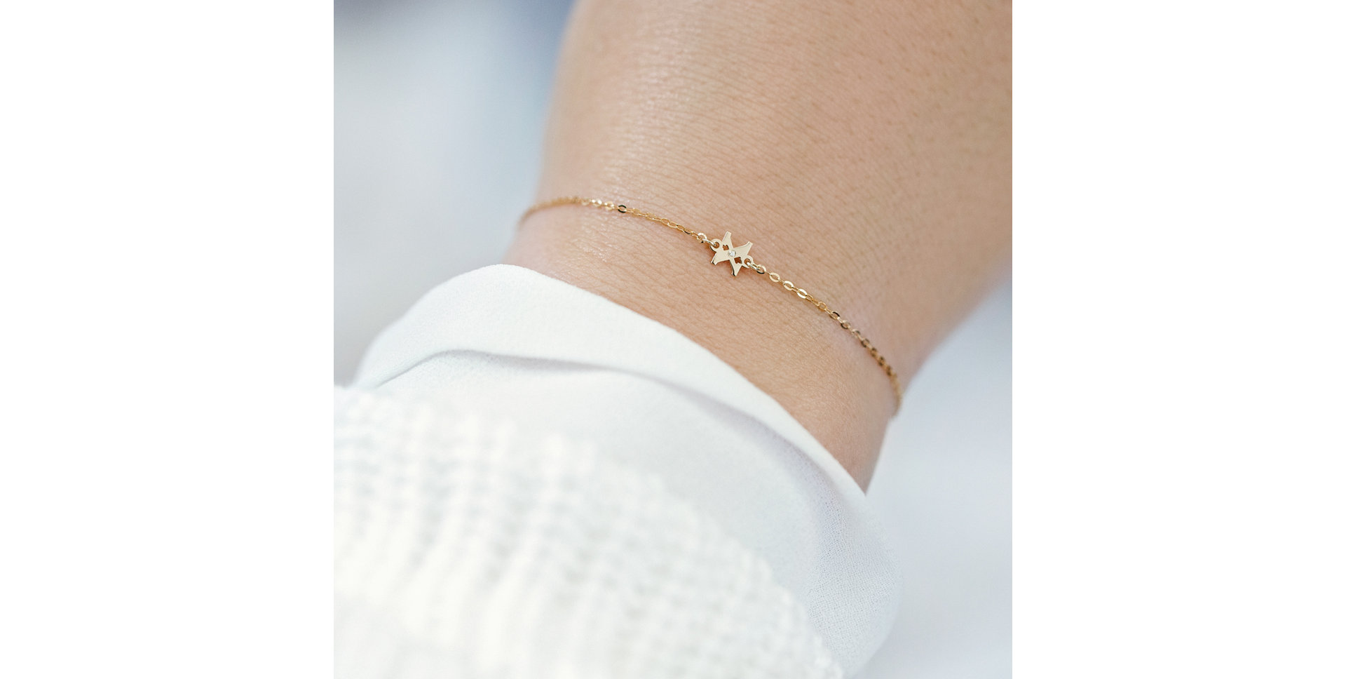 Diamond bracelet Classic Little Y