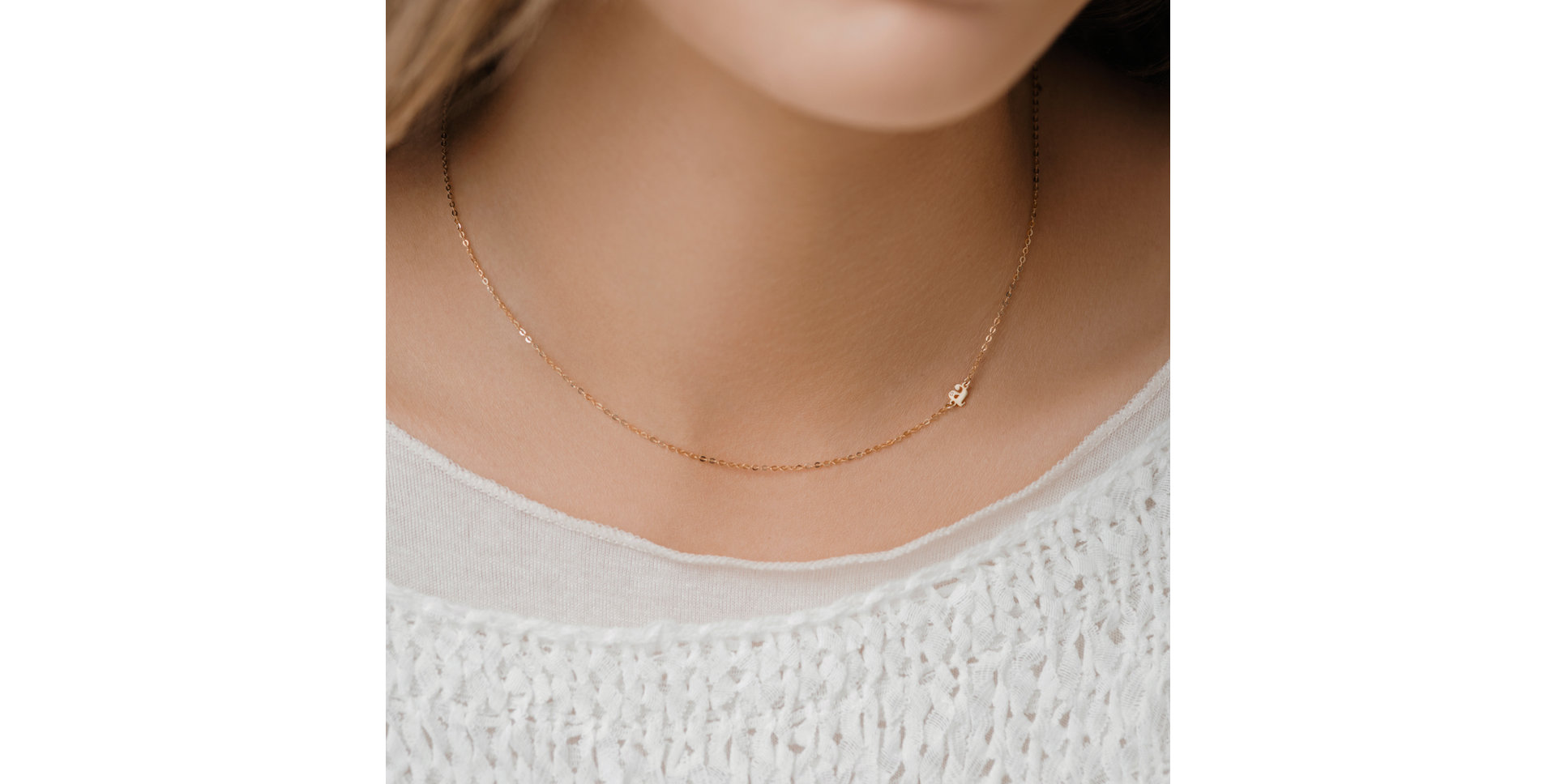 Diamond necklace Big Classic D