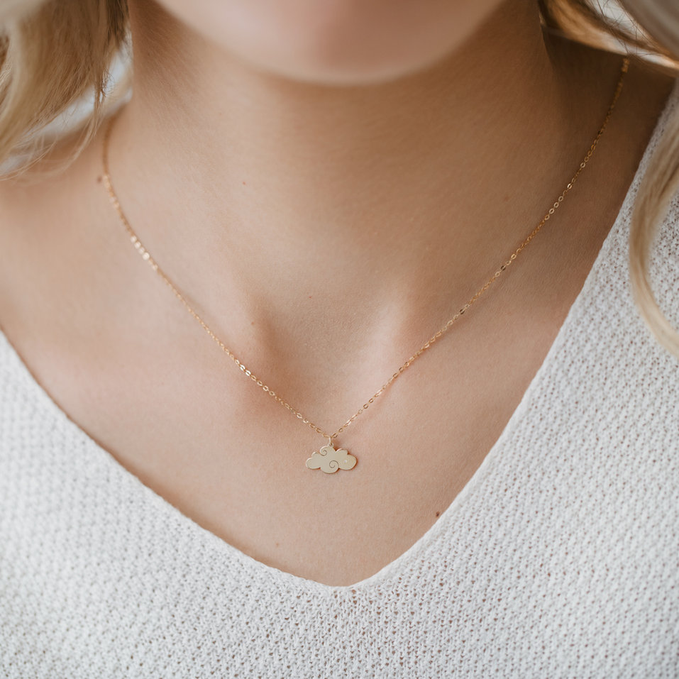 Diamond necklace Cloud