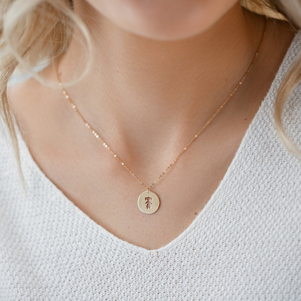 Diamond necklace Baby Girl