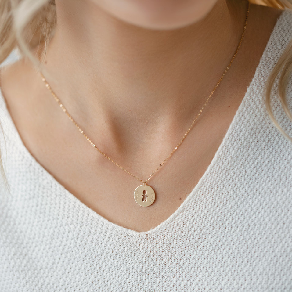 Diamond necklace Baby Boy