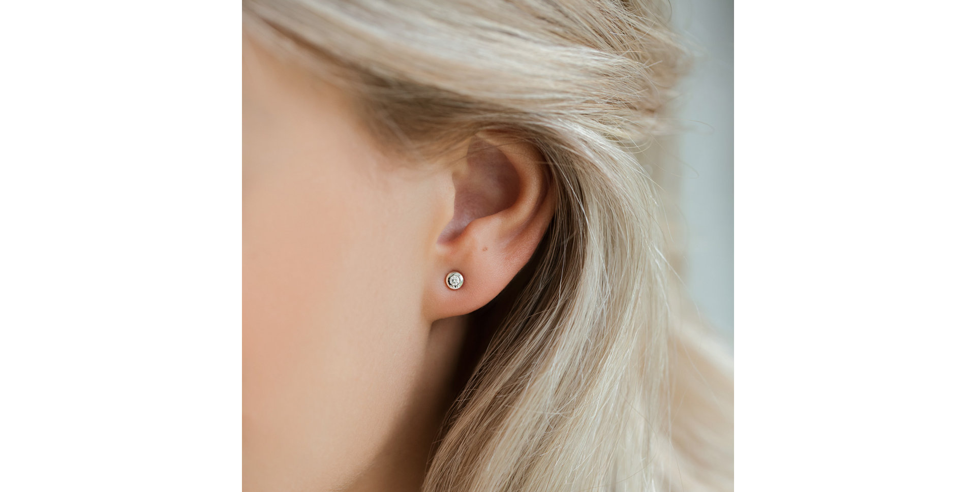 Diamond earrings Sparkling Dots