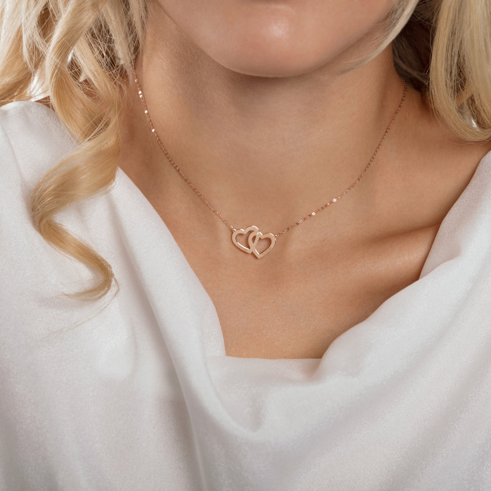 Diamond necklace Friends Forever