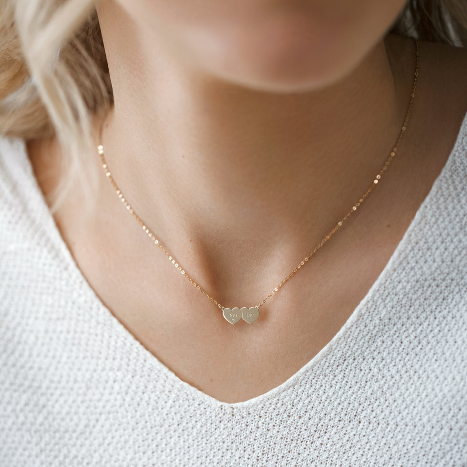 Diamond necklace You & Me