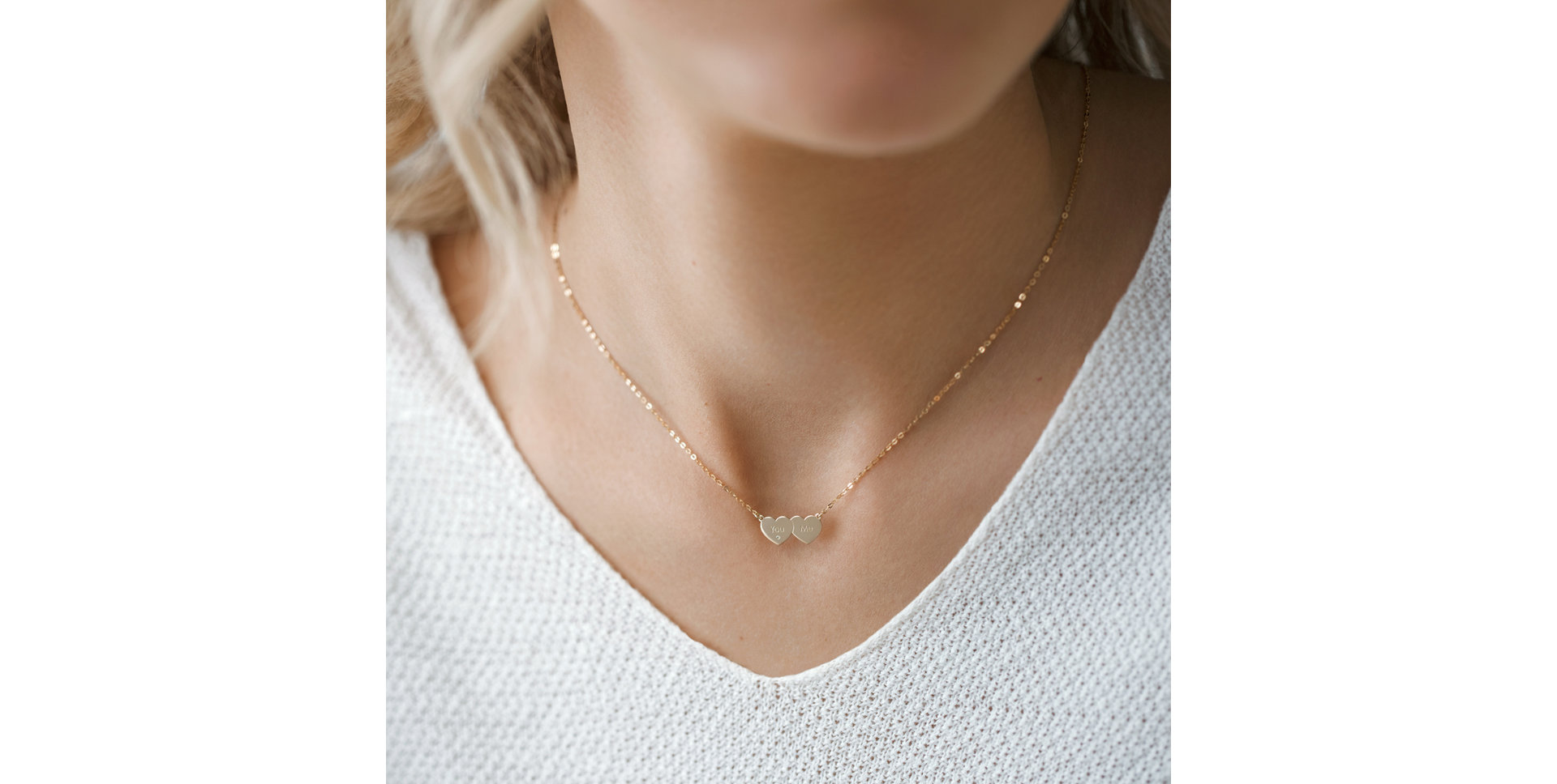 Diamond necklace You & Me