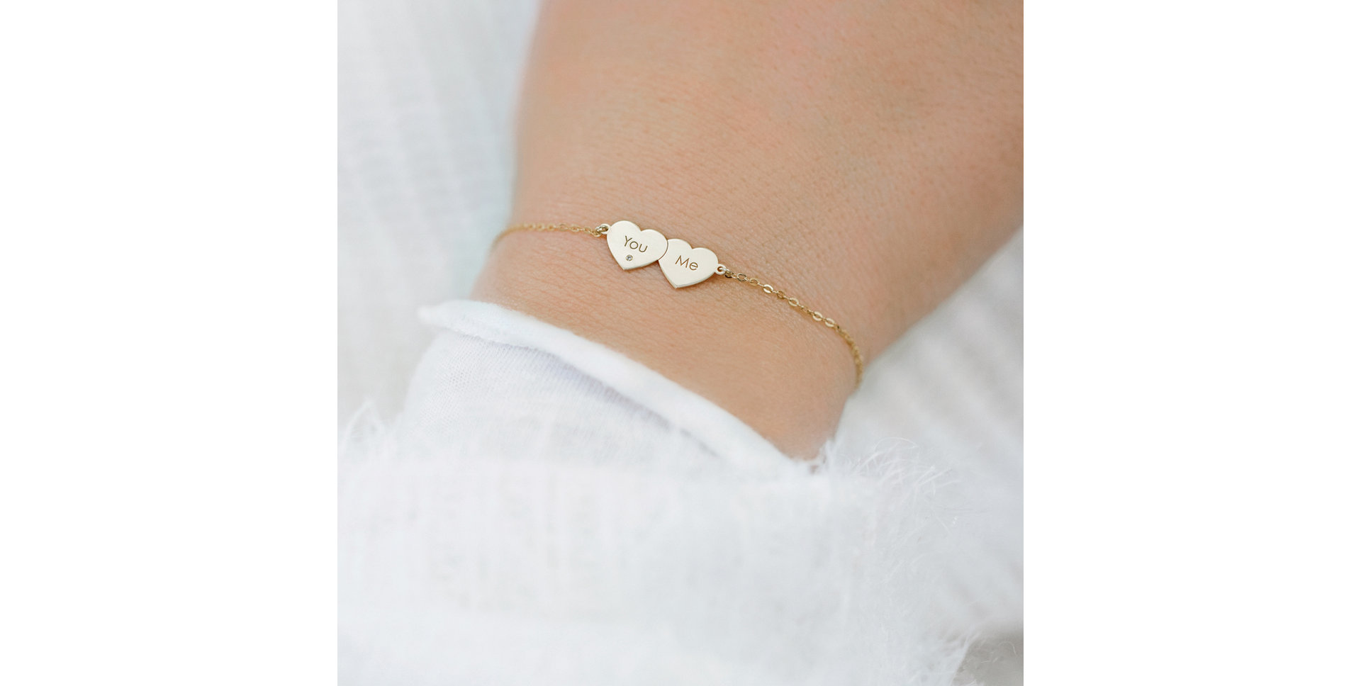Diamond bracelet You & Me