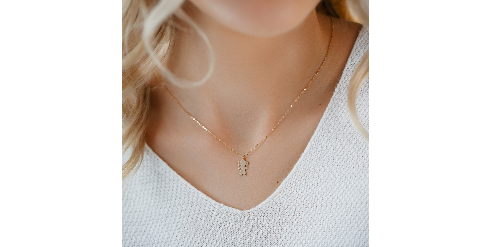 Diamond necklace Girl