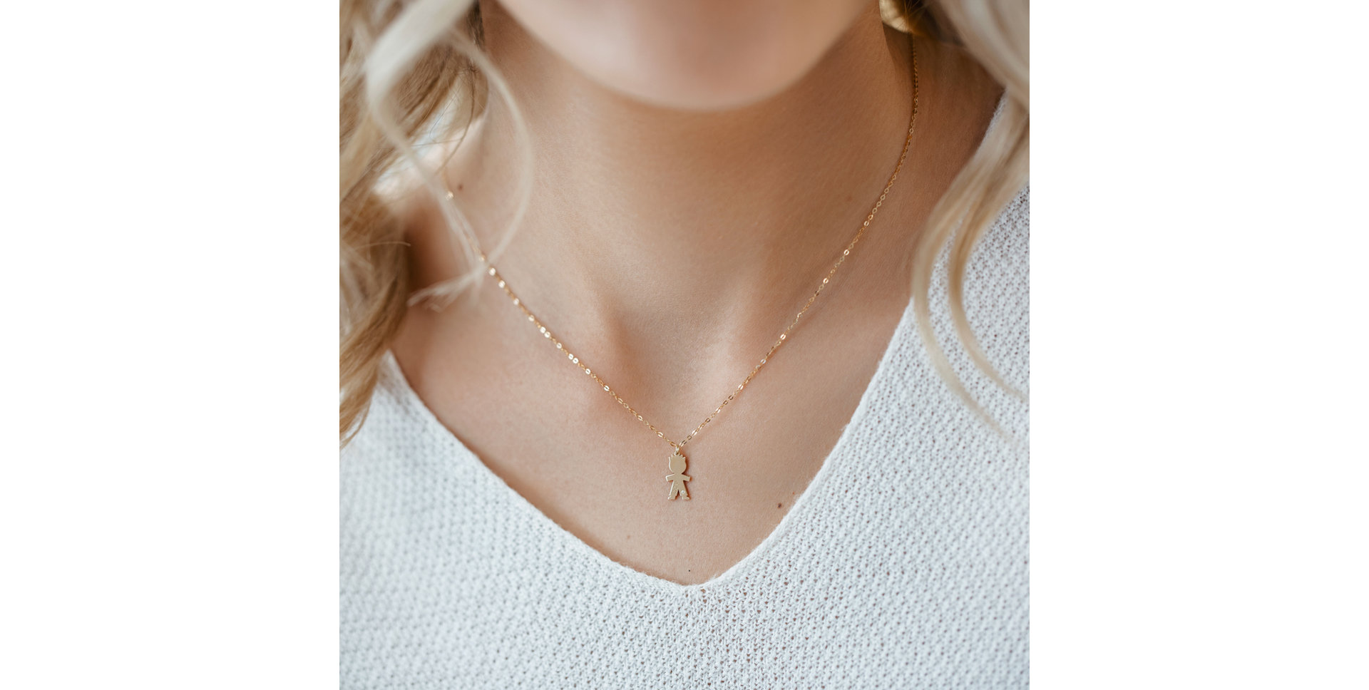 Diamond necklace Boy