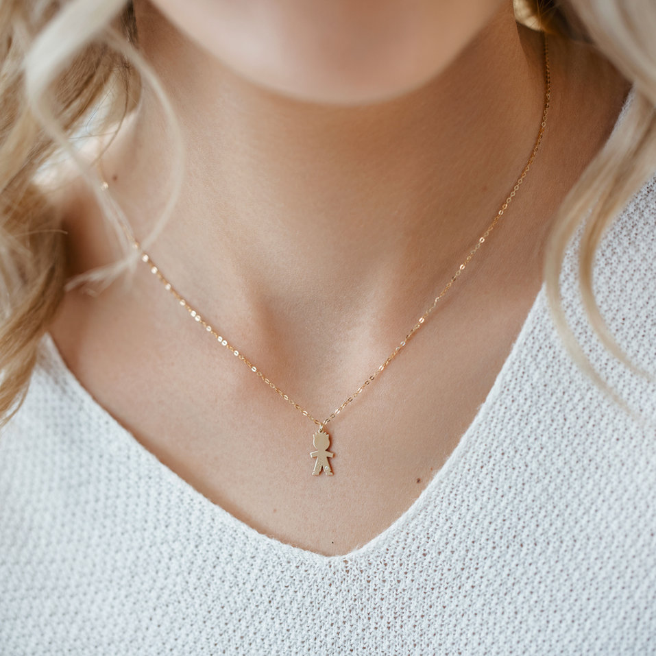 Diamond necklace Boy