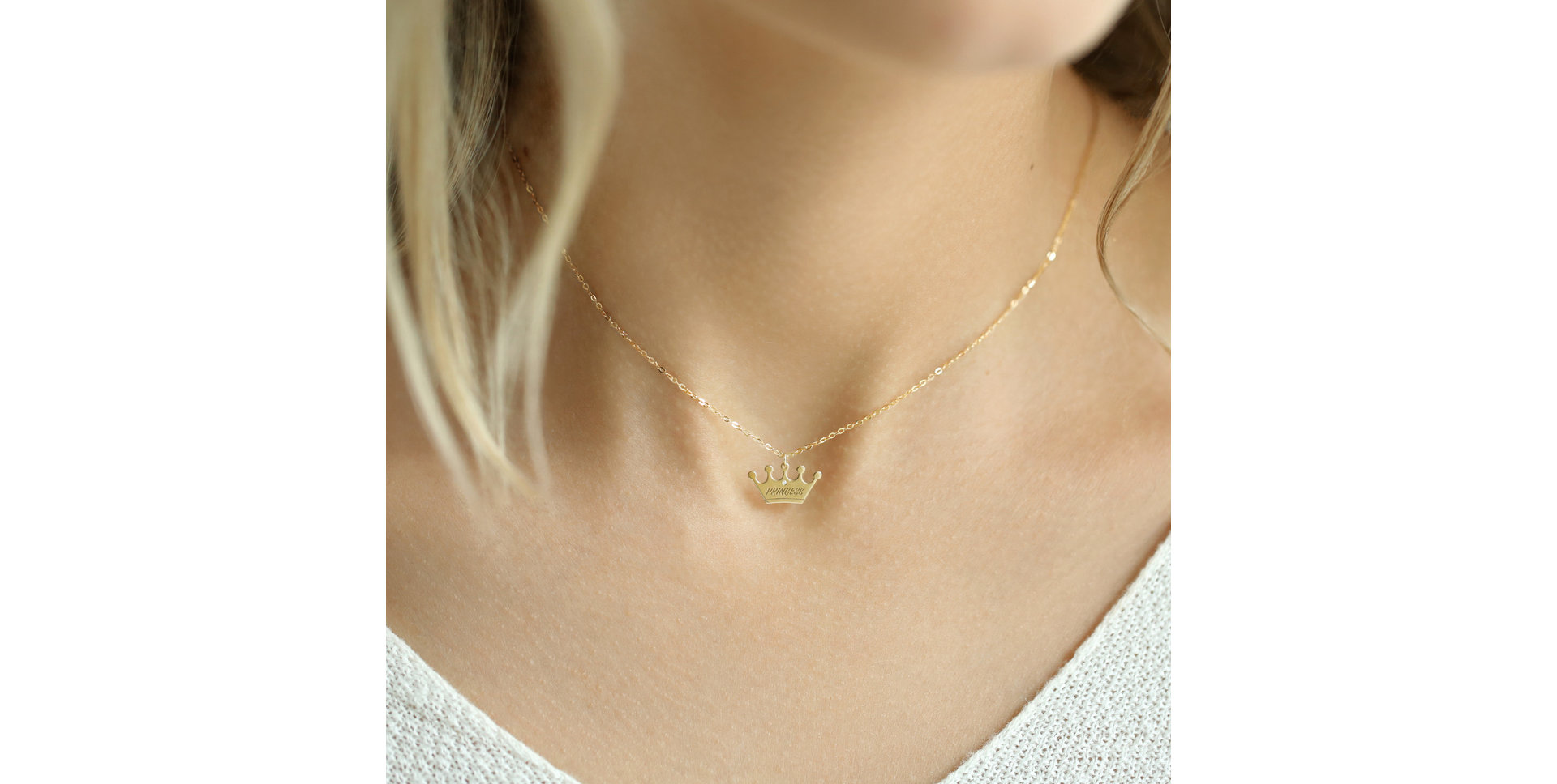 Diamond necklace Princess