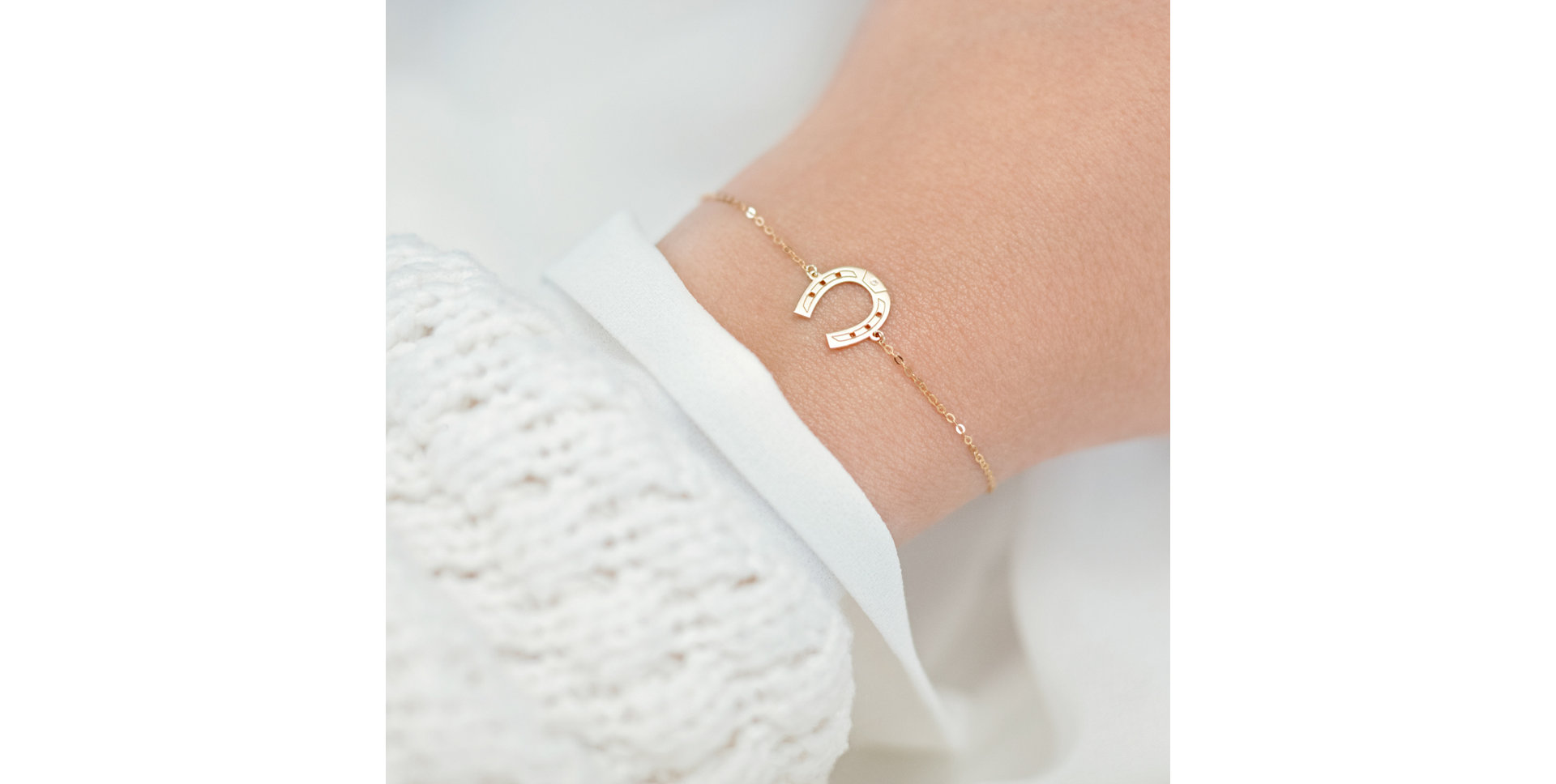 Diamond bracelet Horseshoe