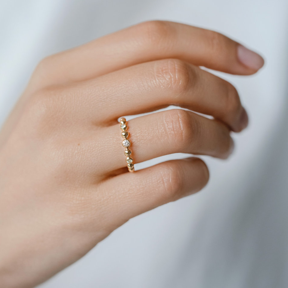 Diamond ring Shiny Dots
