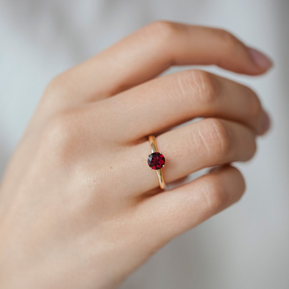 Ring with Citrine Madeira Bonbon