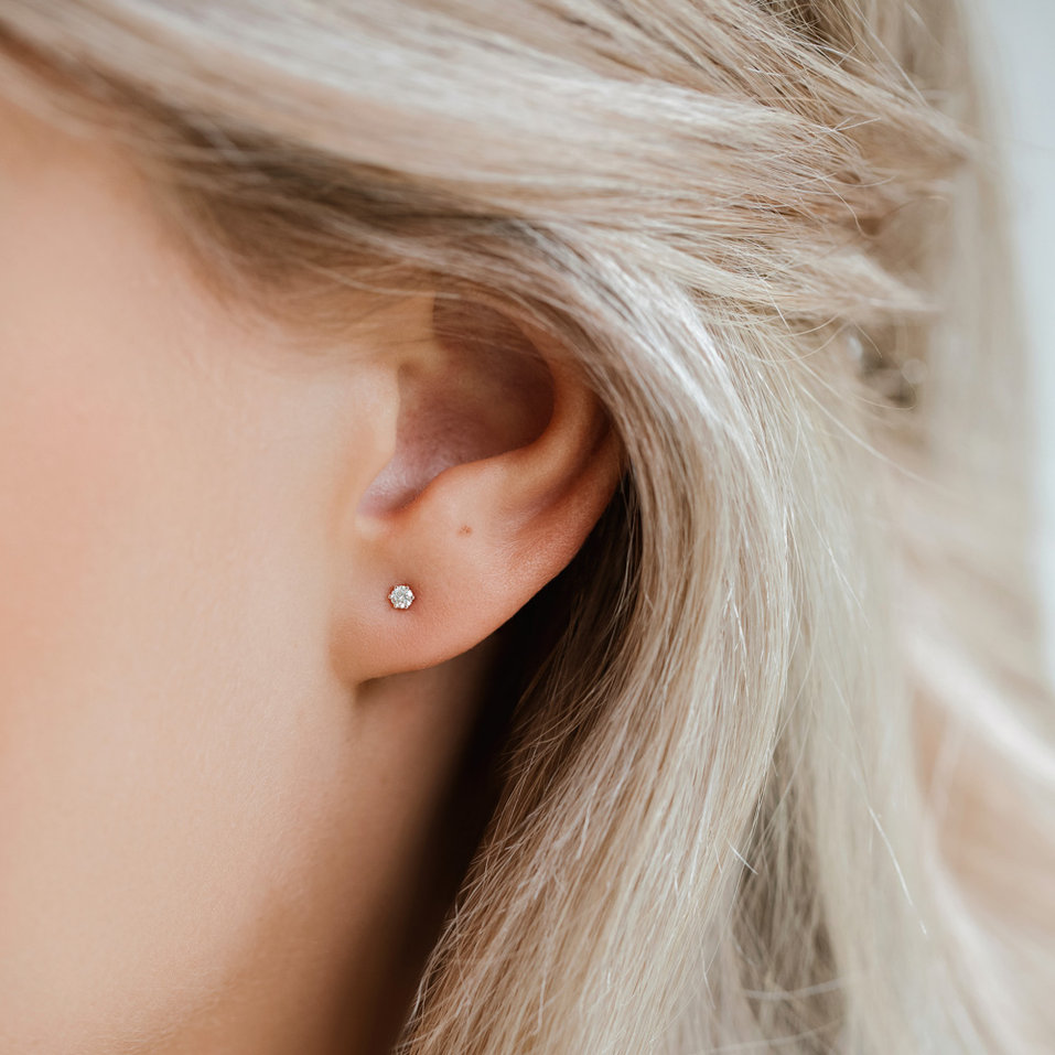 Diamond earrings Vesper Romance