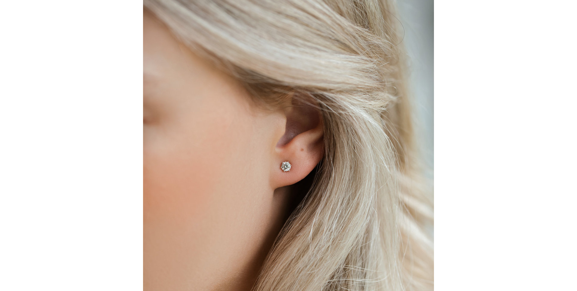 Diamond earrings Vesper Romance