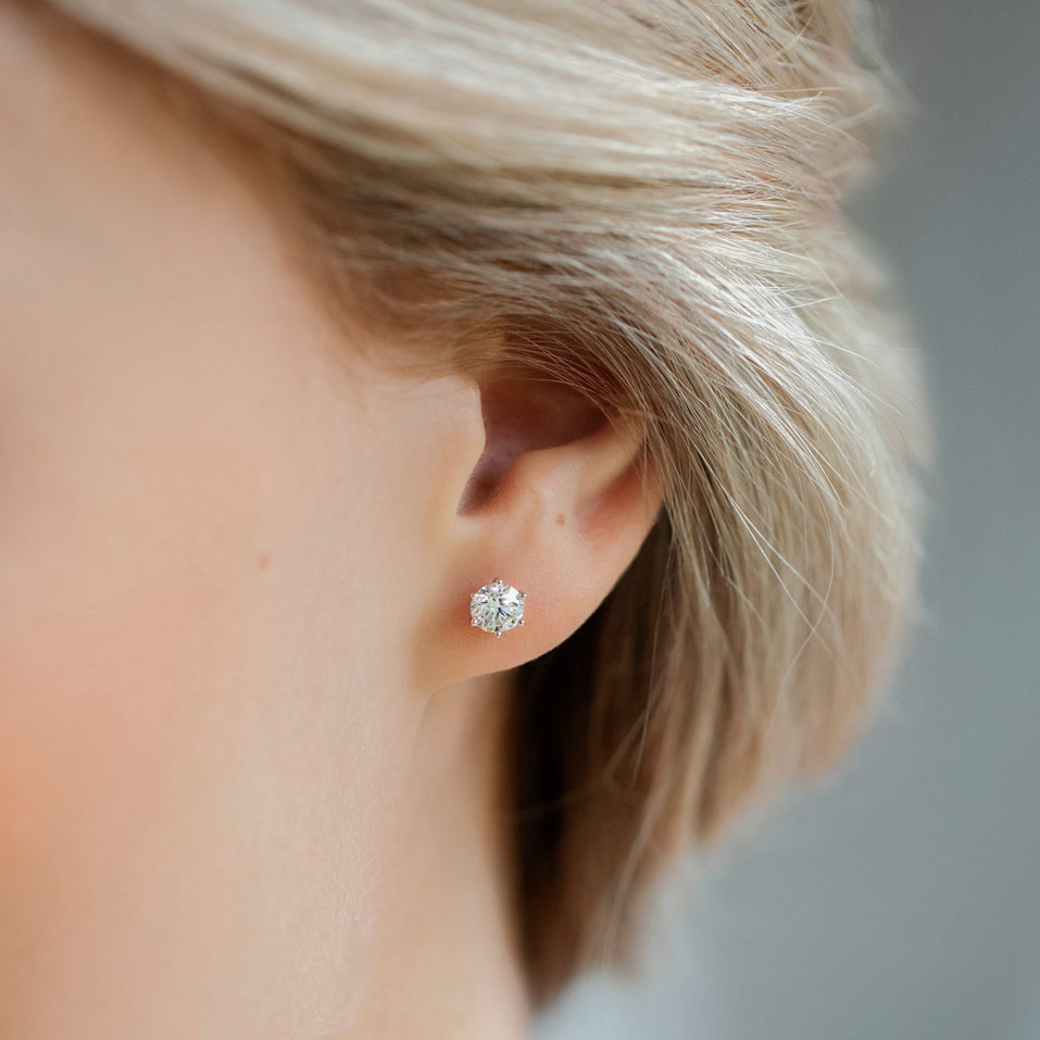 Diamond earrings Vesper Romance