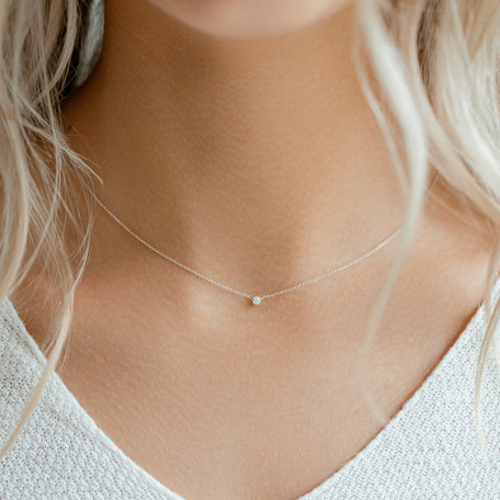 Diamond necklace Essential Shine