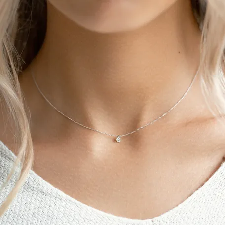 Diamond necklace Eternal Drop