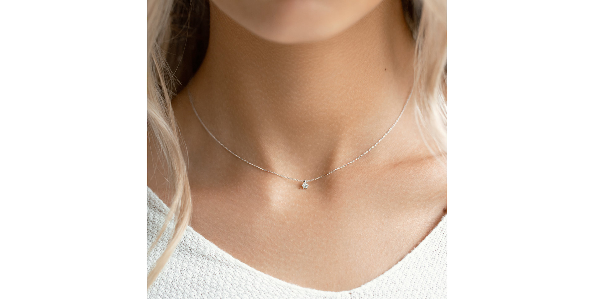 Diamond necklace Eternal Shine