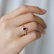 Diamond ring with Ruby Princess Gem3