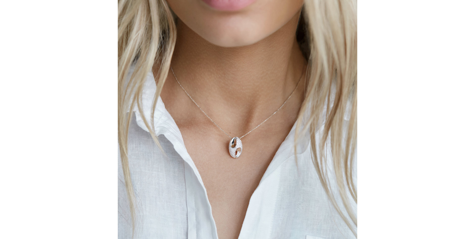 Diamond pendant Moon Gen