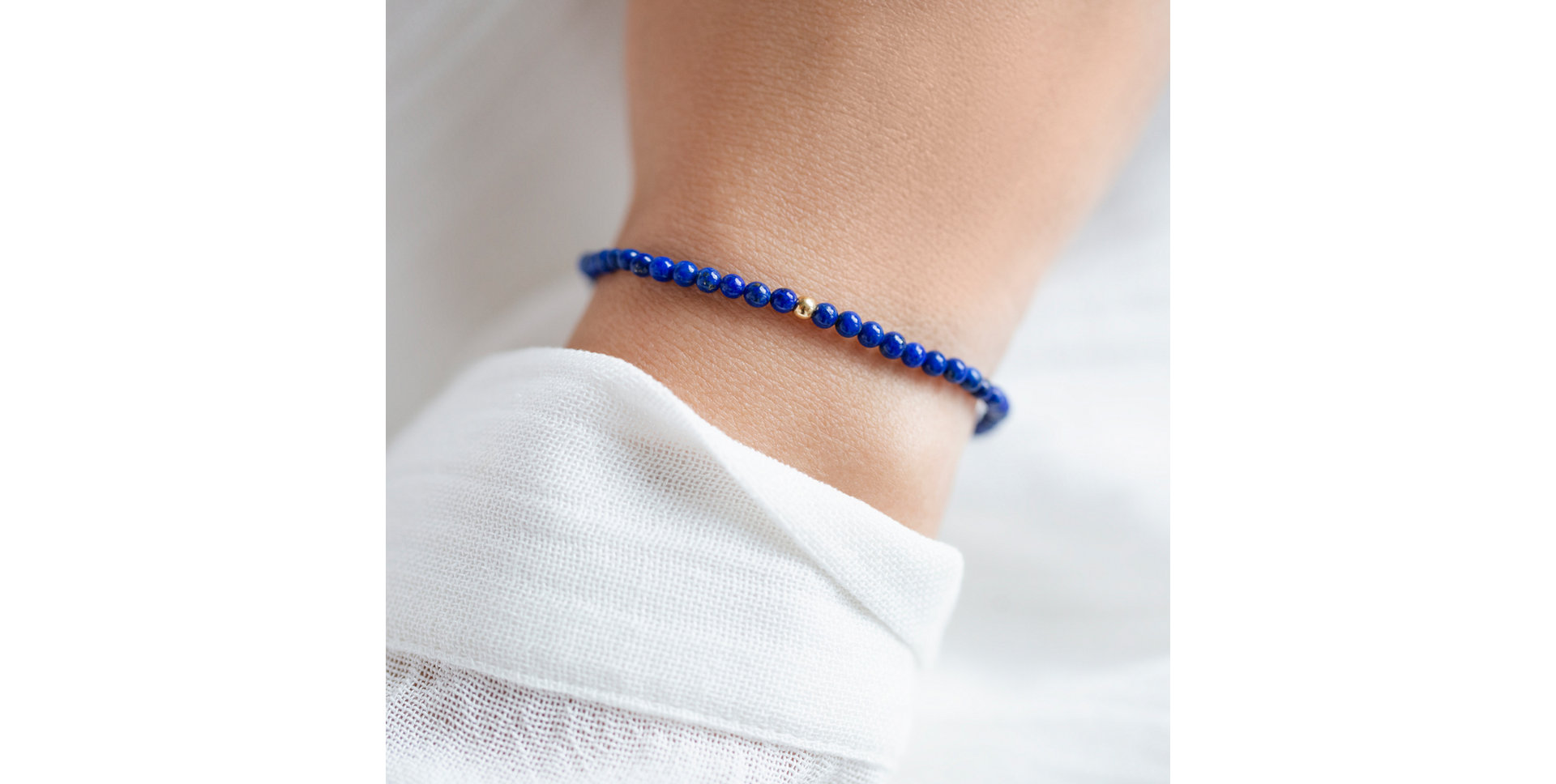 Bracelet with Lapis Lazuli Fancy Beauty