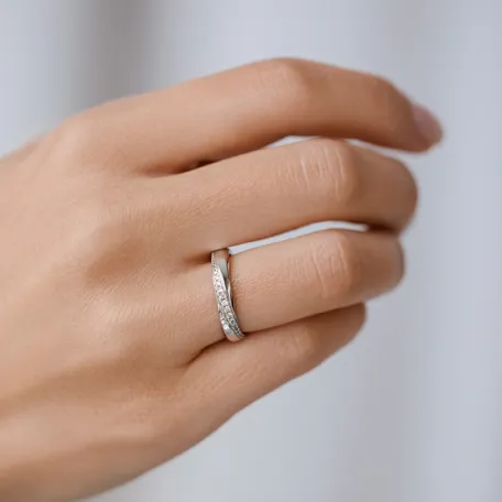 Diamond ring Sleek Line